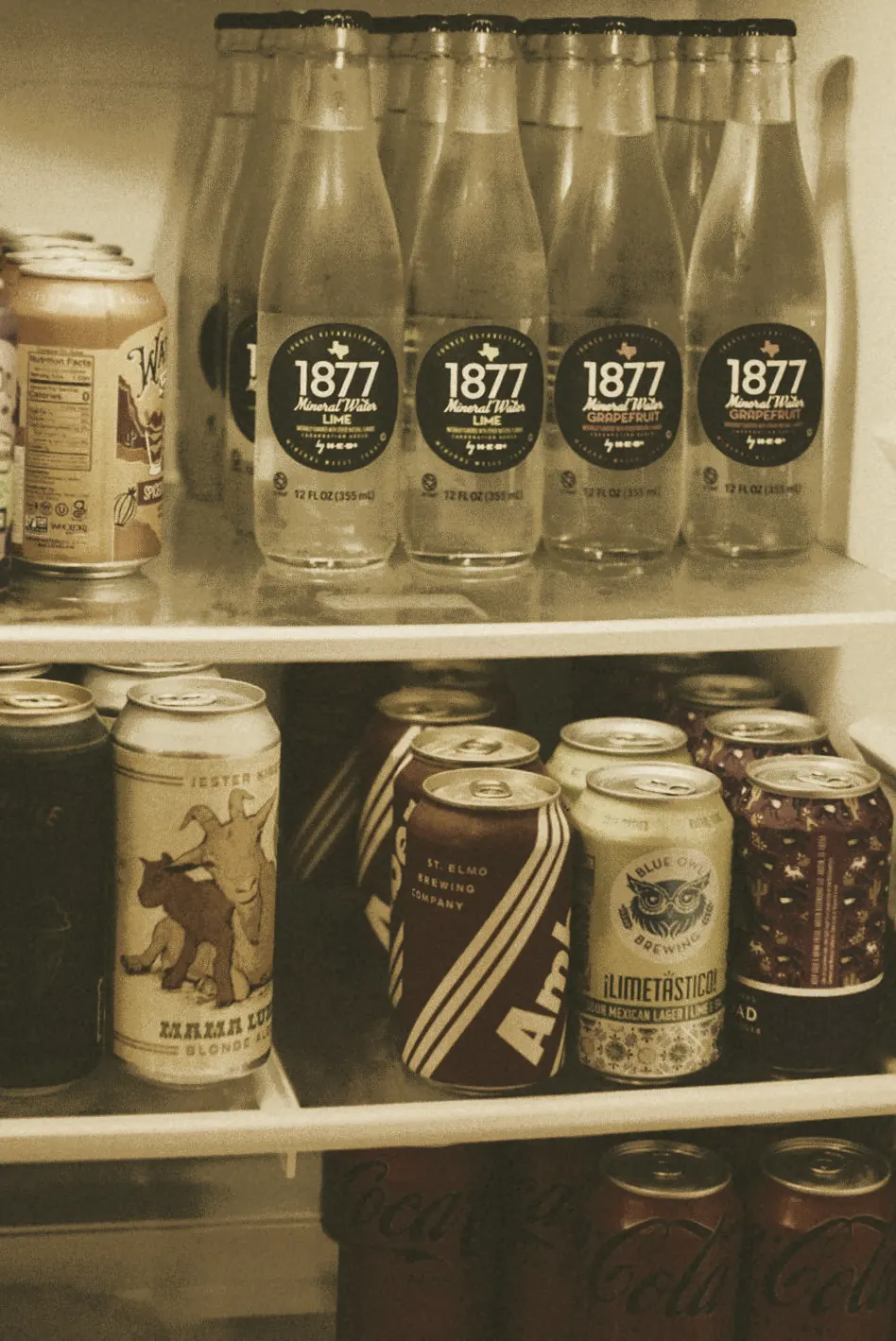 The pantry, before a gathering
