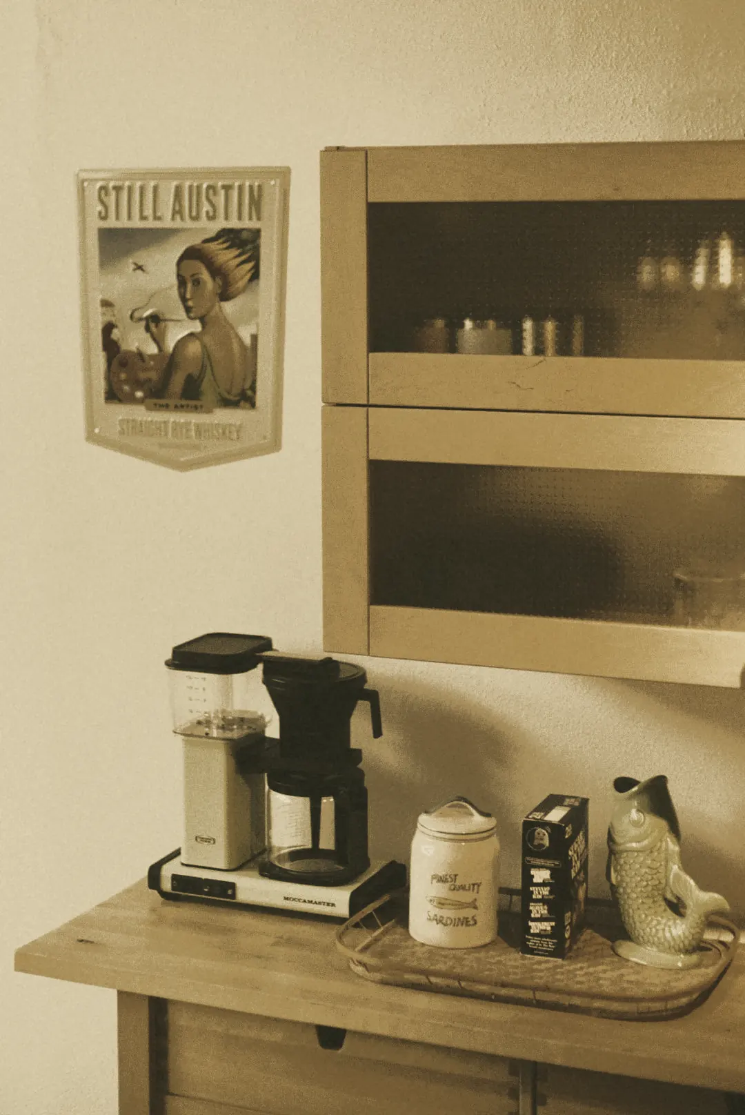 The coffee bar