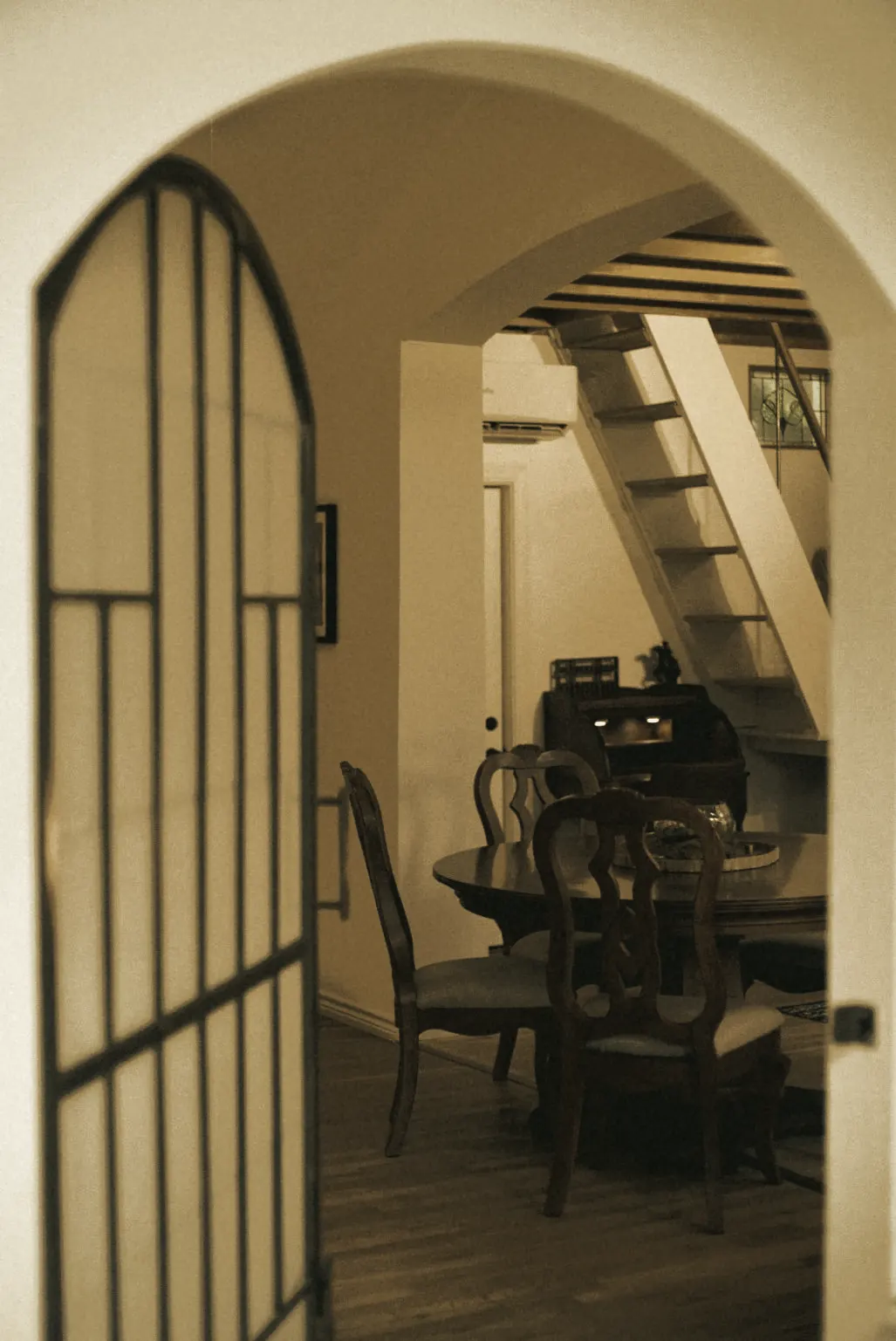 The arch, looking through